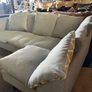 Grey corner sofa set l shaped Image 5