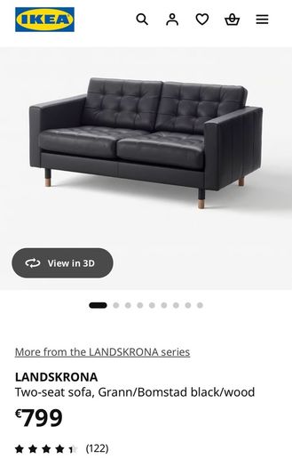 Leather sofa