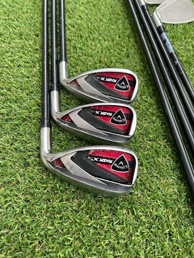 Full set of golf clubs
