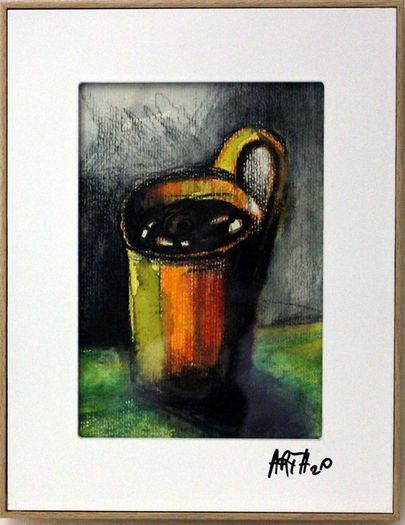 A5 size Aquarel Paintings in Frame