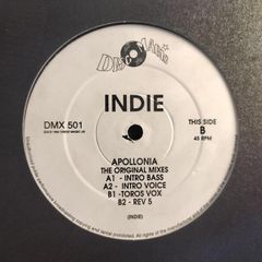 Indie - Apollonia - The Original Mixes - Disco Magic UK - HUGE Sasha PIANO House CLASSIC!
