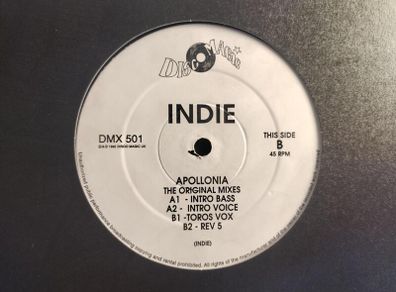 Indie - Apollonia - The Original Mixes - Disco Magic UK - HUGE Sasha PIANO House CLASSIC!