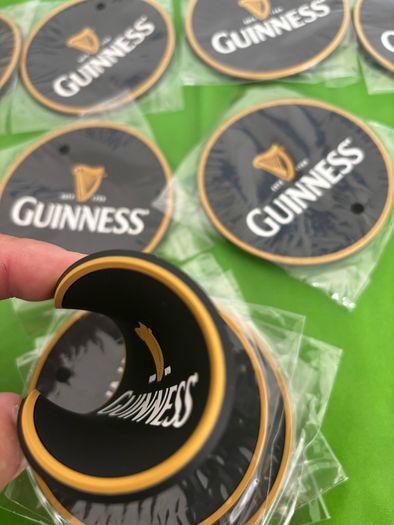 guinness rubber coasters