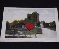 Ireland Postcard : Ross Castle , Killarney , Co. Kerry - 1900s - Hand Tinted