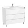 Roca Tenet floor standing 3 drawer unit and basin multiple colours see below 985x460x740 Image 5