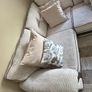 Great Condition Beige L Shape Sofa & Matching Armchair Image 2