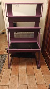 Purple kids desk