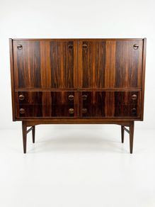 Danish Mid Century Rosewood Highboard, Circa 1960s