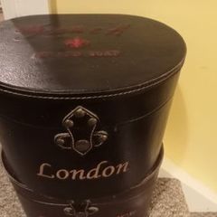 Leather LONDON storage case