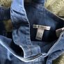 MANGO denim dress size M /10 Image 3