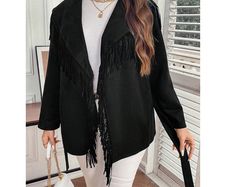 Classy Black Coat / Jacket size 20