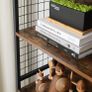 Rustic Bookcase 4 shelves Image 5