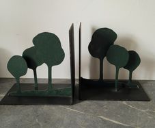 Vintage Tree bookends