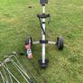 golf trolley and 2 sets of clubs Image 2