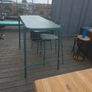 Outdoor Garden High Table with Two Chairs Image 2