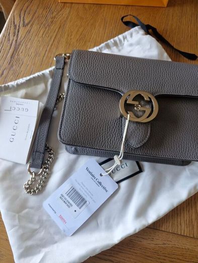Gucci dollar interlocking G small crossbody bag