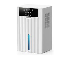 Air Humidifier, [2400ML] Tipkook Anti-Mould Air Humidifier, Silent, 10 Colours LED