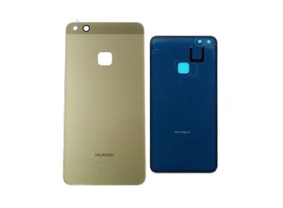 For Huawei P10 Lite Rear Battery Cover Back Glass Panel Gold & Adhesive - FHT029HBK