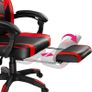 Computer Chair, Gaming Executive With Footrest Red Image 5