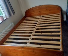 King size bed frame