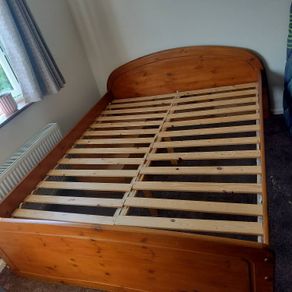 King size bed frame