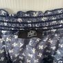 Navy bow print f&f soft women's blouse Image 3