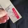 New St Martins Scandinavian A line smart formal work office black trousers S 10 wide leg Image 2