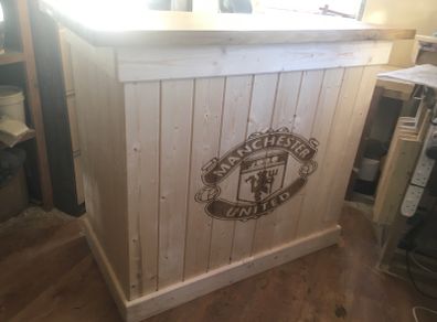 Home Bar Man United Utd U Liverpool Custom Football