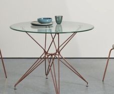 Round Glass Dining Table