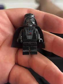 LEGO Minifigure Star Wars sw0214 Darth Vader (Imperial Inspection - Eyebrows)
