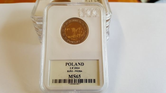 Coins.. Poland Pattern Proofs 2004 X 5 Coins