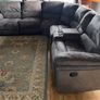 Corner sofa 6 seater 3 reclining  sofas all in per Image 6