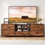 TV Stand Cabinet, TV Unit TV Console Table with 5 Drawers Storage Organizers Image 8