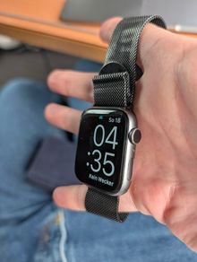 Apple Watch Series 4, 44mm, black