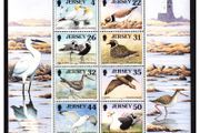 1997 Jersey Seabirds and Waders Definitive Stamps Miniature Sheet Mint Never Hinged (MNH)