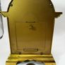 Rhythm Vintage Tempus Fugit Brass Table Clock, Working order Image 2