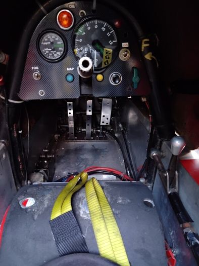race car with spares at extra cost