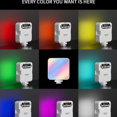 Desiontal iReal X1 Full Colour RGB Fill Light | LED Soft Beauty Light Strip