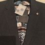 Ted Baker Groove Slim Fit Mini Check Sport Coat In Navy Image 9
