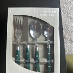 Brand New Stainless Steel Cutlery Set 16 Pieces