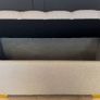 Elegance Boucle Ottoman with Storage 100x40cm  Beige Image 4
