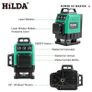 16 Lines 4D 360 Green Laser Level Self Leveling Image 5