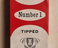 Vintage 1960s Carrolls Number 1 Tipped Cigarette Box (Pack of 10) - With Foil