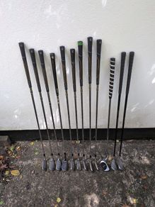 Cleveland CG Gold Irons, DFT Wedges, Wilson Putter