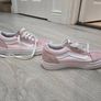 Vans old skool pink suade girl trainers Image 3