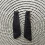 Mixed Genuine Black Leather Handbag Tassels, Charms & Replacement Parts Lot Image 7