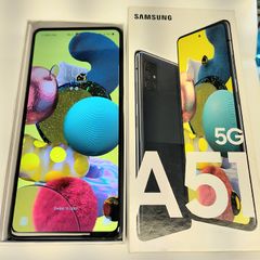 Samsung Galaxy A51 5G - 128GB - Black - Dual Sim (Factory Unlocked) Used/ Perfect