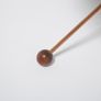 Vintage Tripod Side Teak and Copper Table by Albert Larsson for Alberts Tibro, 1950s Image 4