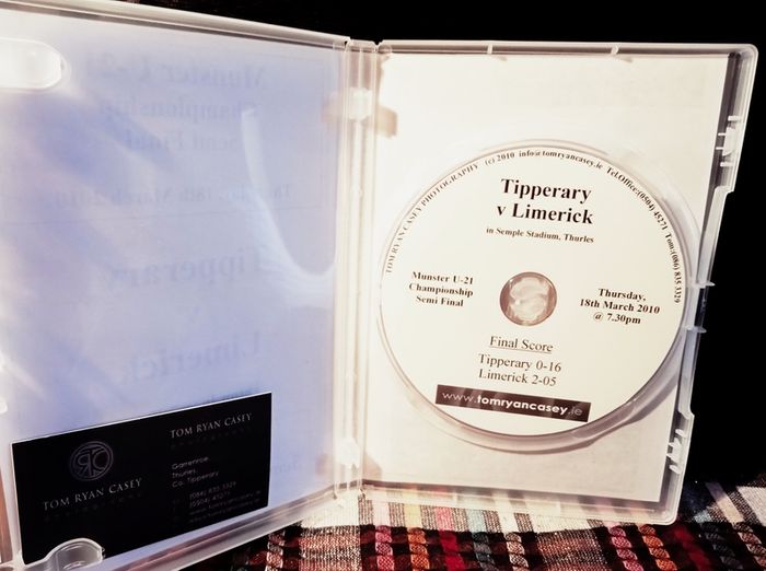 2010. Tipperary V Limerick Football Munster U-21. Championship Semi Final. DVD.
