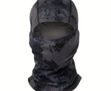 balaclava camouflage or black